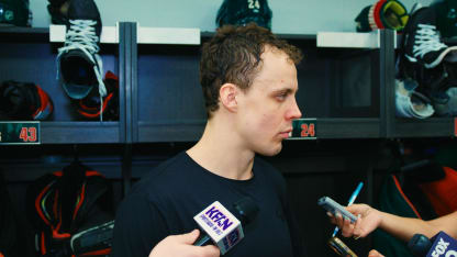 Eriksson Ek Postgame vs. Seattle 4/7