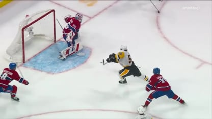 Letang finishes Malkin's pass