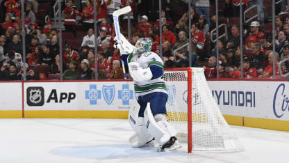 Lankiselta vahva esitys Canucksin vierasvoitossa