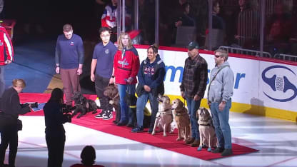 Capitals host Caps Canines Night