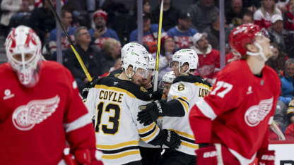 Stats & Highlights: Bruins 2, Red Wings 1