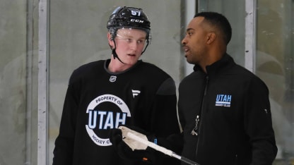 Color of Hockey Nathaniel Brooks growing in role as Utah skill development coach