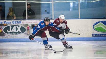 Sampo Ranta Ty Lewis Development Camp prospects 3-on-3 game 2018 July 1