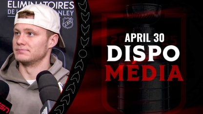 Tim Stützle dispo médias - 30 avril