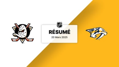 ANA vs NSH | Résumé 20/03/2025