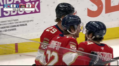 FLA vs. NYR: Reinhardt puts in rebound