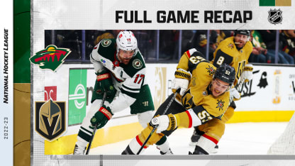 Recap: VGK 4, MIN 1
