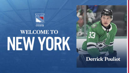 Rangers Agree to Terms with Derrick Pouliot
