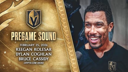 🎥 PREGAME SOUND: Kolesar, Coghlan and Cassidy