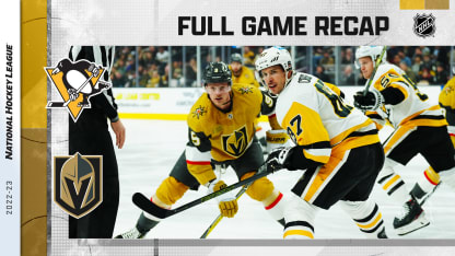 Recap: VGK 5, PIT 2