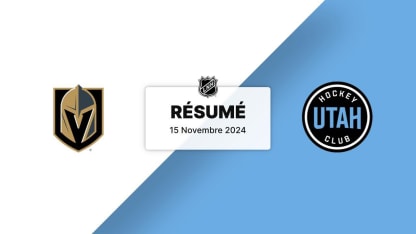 VGK vs UTA | Résumé 15/11/24