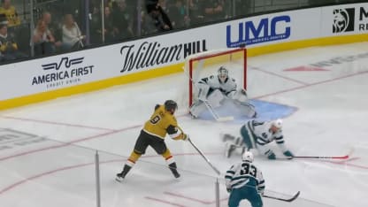 SJS@VGK: Karlsson scores goal against Sharks