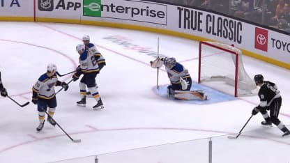 STL@LAK: Kopitar scores goal against Joel Hofer