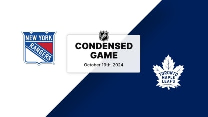 NYR at TOR | Condensed Game