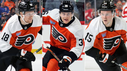 Philadelphia Flyers kallar upp Olle Lycksell Emil Andrae Rodrigo Abols