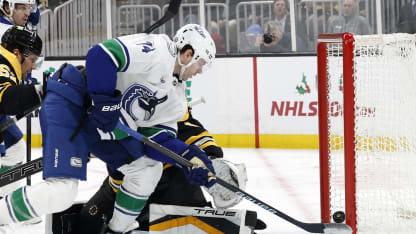 Jake DeBrusk brindó la ofensiva necesaria para Vancouver