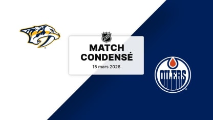 Match condensé : Predators @ Oilers 15/03/2026