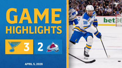 Highlights: STL 3, COL 2