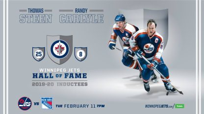 Winnipeg Jets to induct Randy Carlyle and Thomas Steen into Hall of Fame