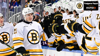 Steeves Lifts Bruins to 3-1 Win Over Islanders 