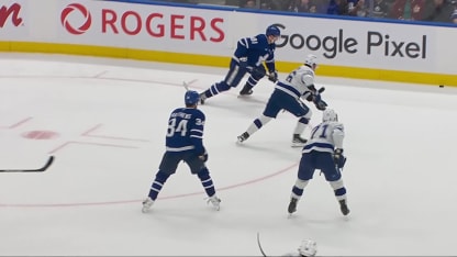 TBL@TOR: Hagel scores empty-net goal
