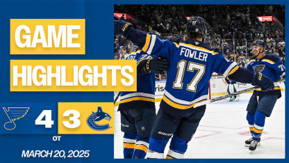 Highlights: STL 4, VAN 3 (OT)