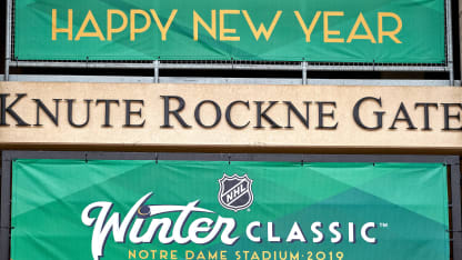 Winter Classic sign