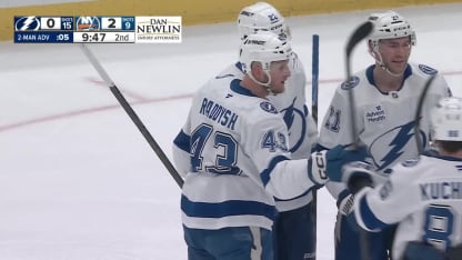 TBL@NYI: Raddysh scores PPG against Ilya Sorokin