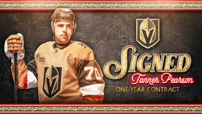 Vegas Golden Knights Fichan al Delantero Tanner Pearson con un Contrato de un Año