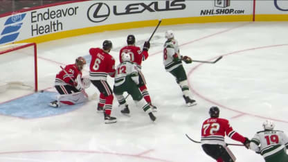 Nico Sturm with a Goal vs. Chicago Blackhawks
