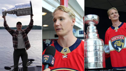 Forslings firande med Stanley Cup