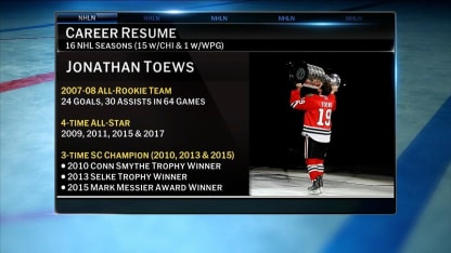 NHL Tonight: Jonathan Toews announces his retirement
