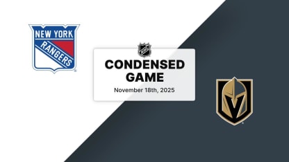 NYR at VGK | Condensed Game
