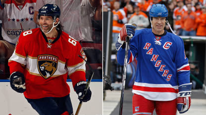 Jaromir Jagr Mark Messier New York Rangers Florida Panthers