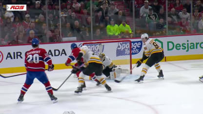 BOS@MTL: Suzuki marque un but contre Jeremy Swayman