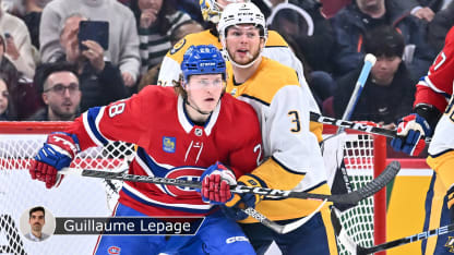 Lauzon vs Habs badge Lepage