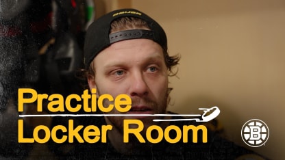 Locker Room Raw: David Pastrnak and Henri Jokiharju