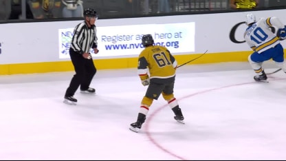 STL@VGK: Stone scores empty-net goal