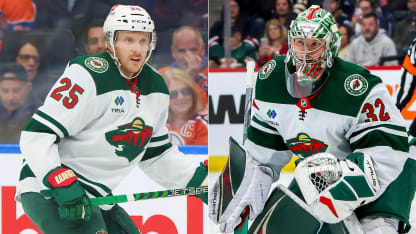 Gustavsson Brodin Kaprizov tillbaka i träning med Wild