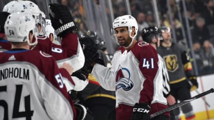 Pierre-Edouard Bellemare celebrate Vegas Golden Knights 2019 December 23