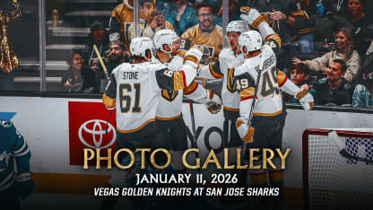 PHOTO GALLERY | Vegas Golden Knights at San Jose Sharks | Jan. 11, 2026