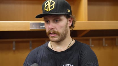 Locker Room Raw: David Pastrnak