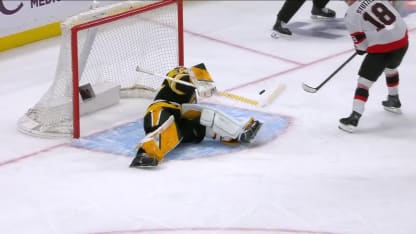 Stützle trifft per Rückhand