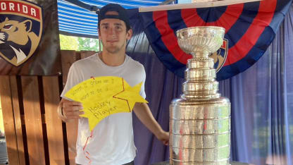 Florida Panthers Mackie Samoskevich Stanley Cup Newtown Connecticut