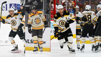 Pastrňák dal gól v otvíráku sezony počtvrté v řadě