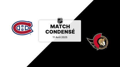 Match condensé : MTL @ OTT 11/04/2025