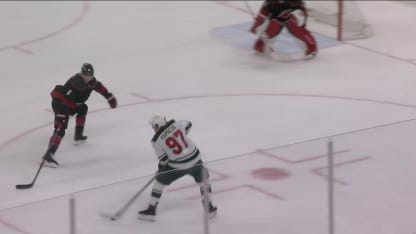 MIN@CAR: Faber scores goal against Frederik Andersen