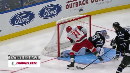 CAR@TBL: Vasilevskiy with a great save against Taylor Hall