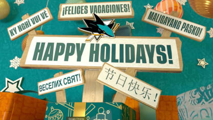 Happy Holidays from the Sharks