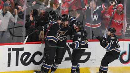 Wilson ties it up with 2nd goal of the game